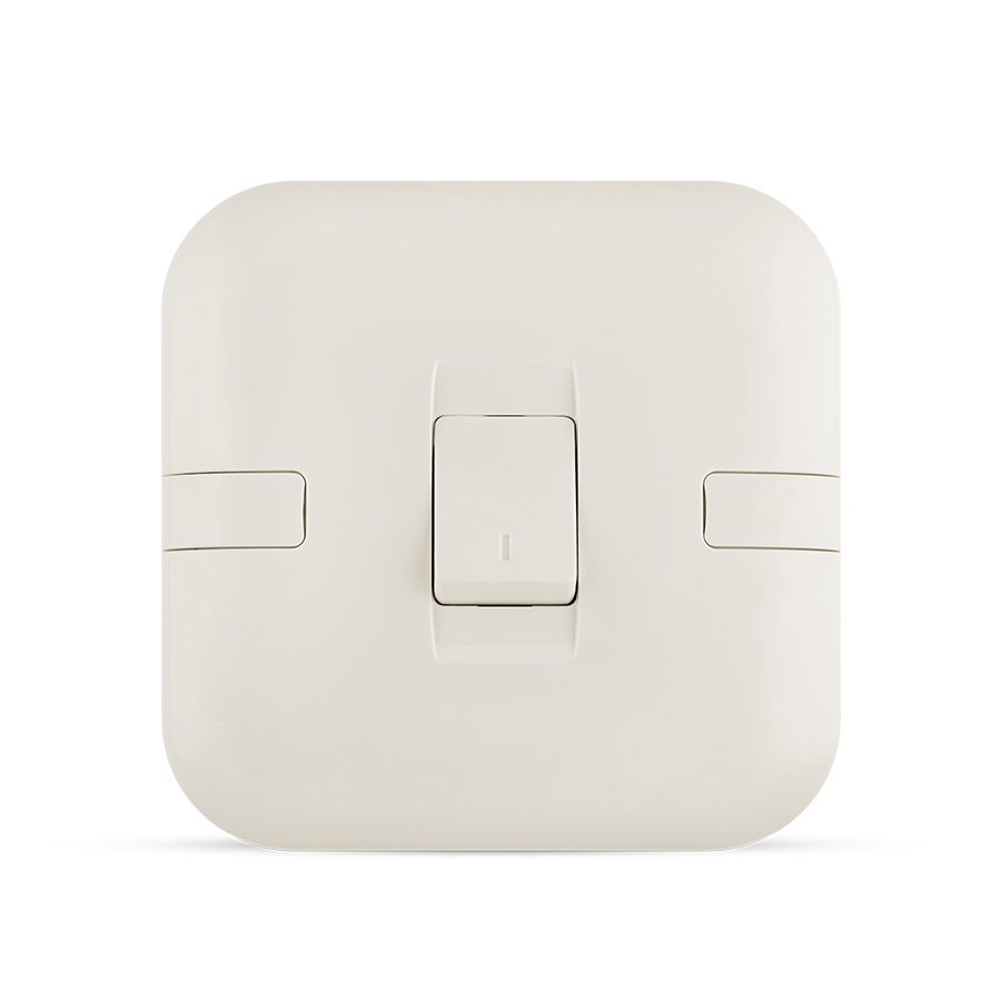 20A 1 gang switch white color spectra