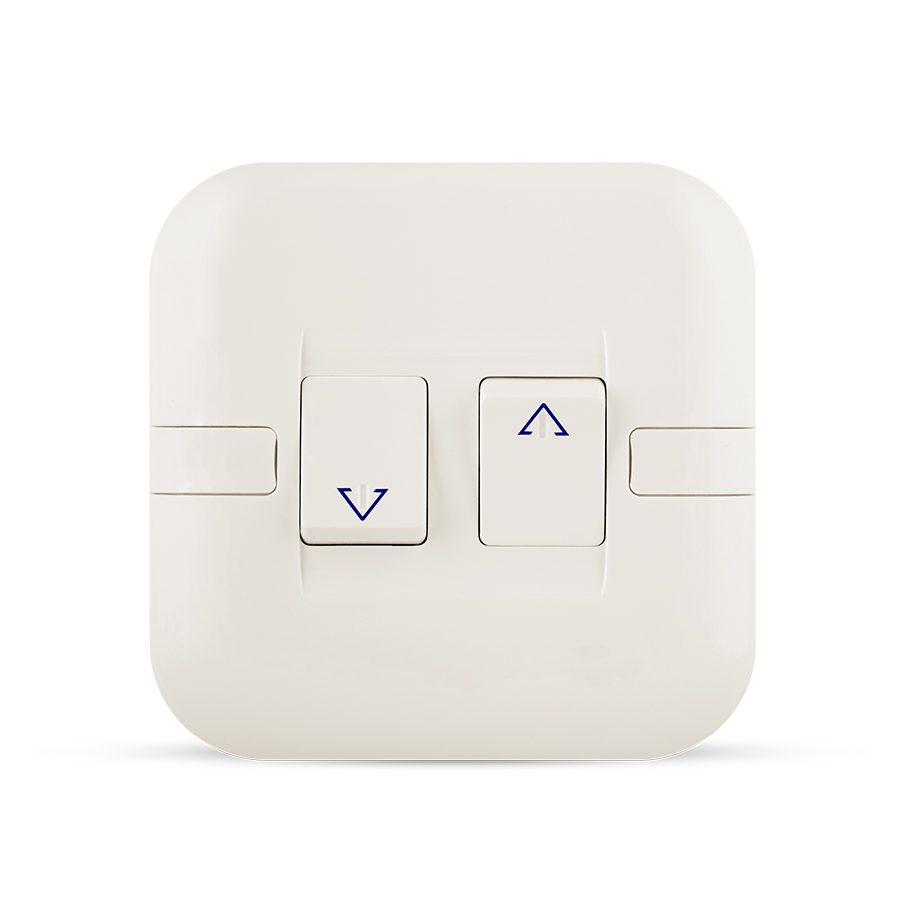 10A Curtain Switch 2gang switch white color spectra