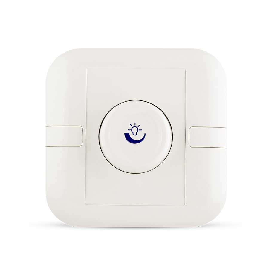 1000W 1-way rotary Dimmer 1gang white color spectra
